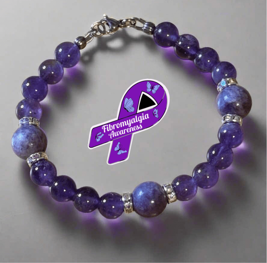 Fibromyalgia Awareness Bracelet