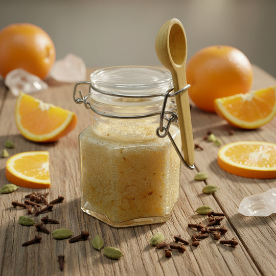 Spiced Orange Body Scrubs