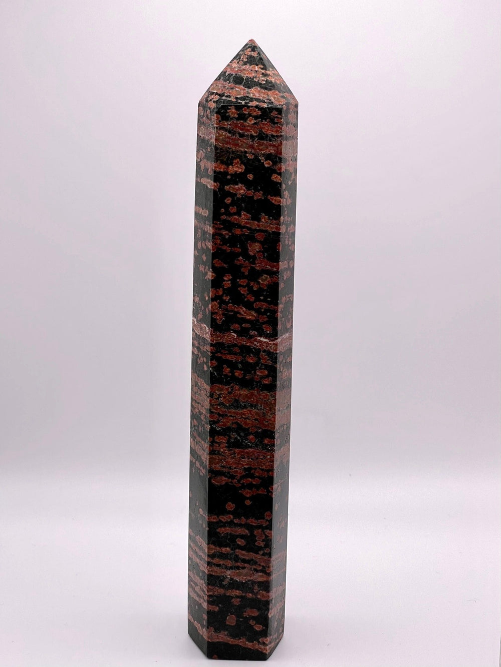 Red Snowflake Obsidian Tower