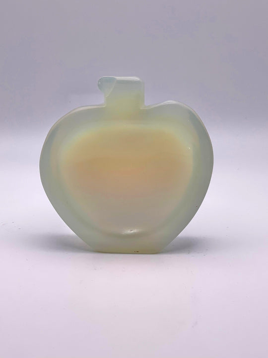 Opalite Apple Shape Bowl / Trinket Dish / Holder