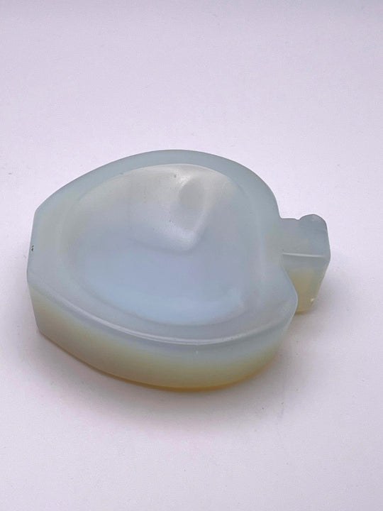 Opalite Apple Shape Bowl / Trinket Dish / Holder