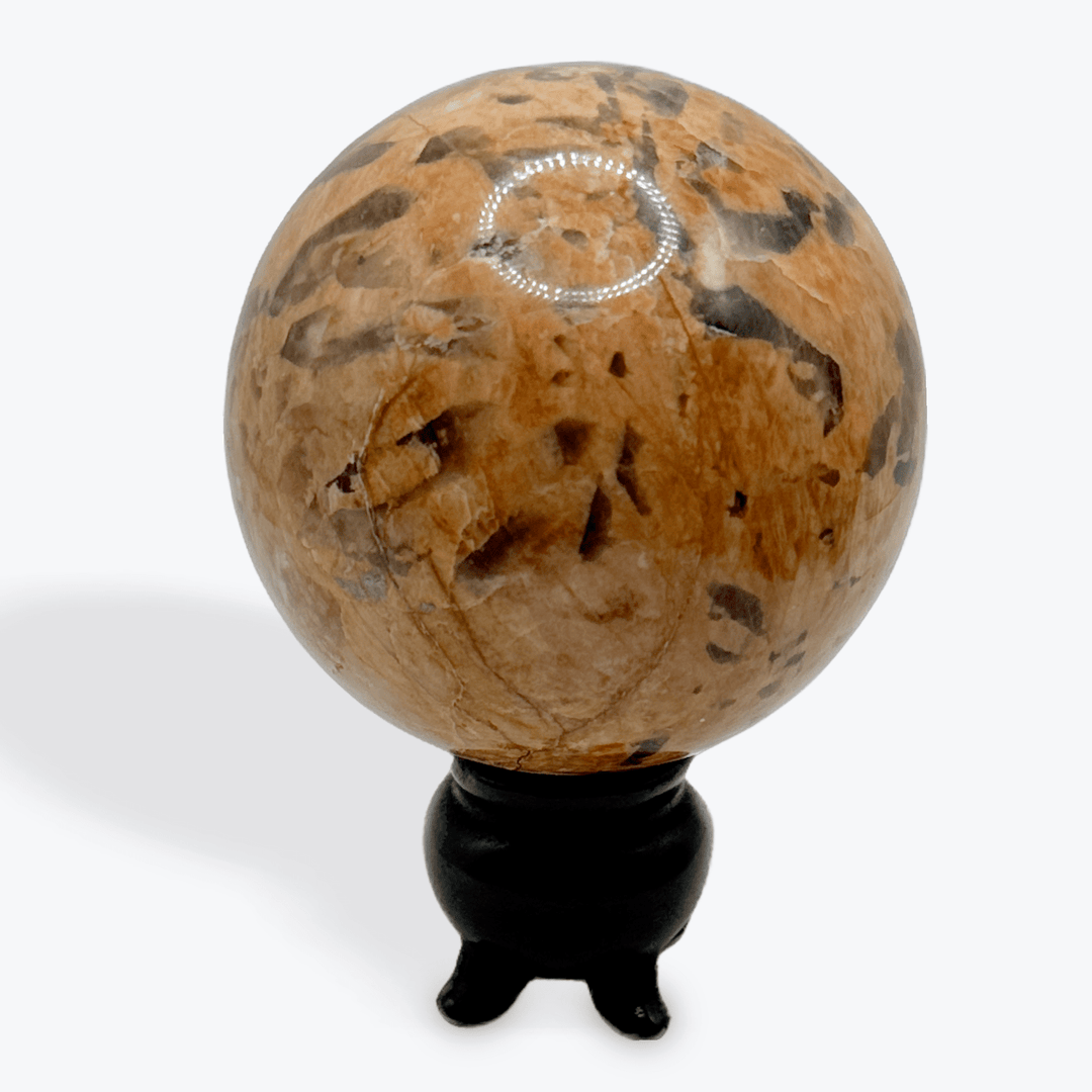 Hand Carved Cauldron / Sphere Holder