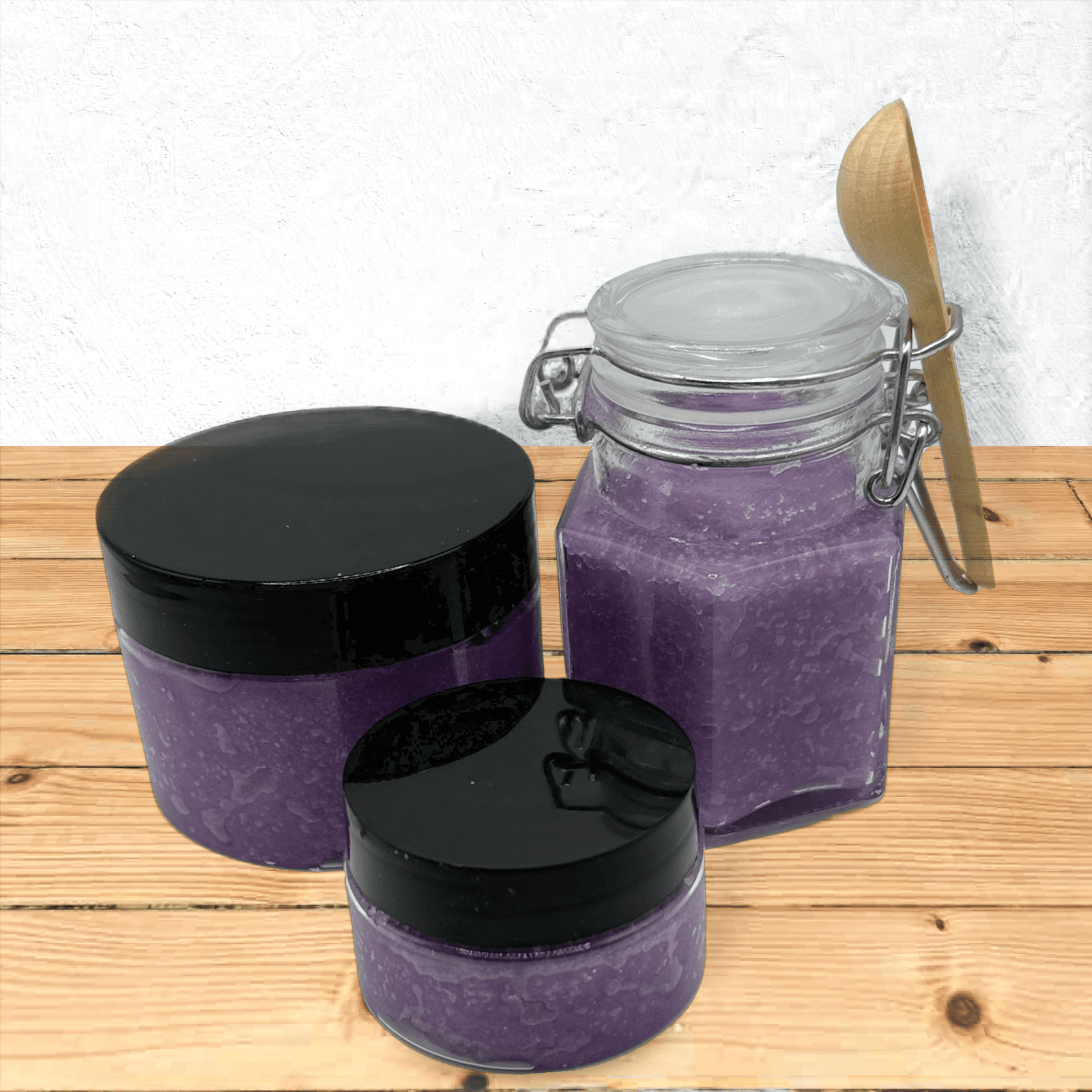 Plum Lavender Body Scrubs