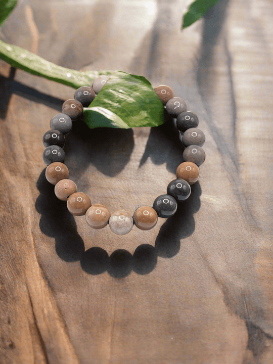 Polychrome Jasper Stretch Bracelet