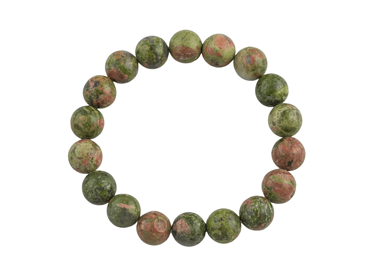 Unakite Stretch Bracelet