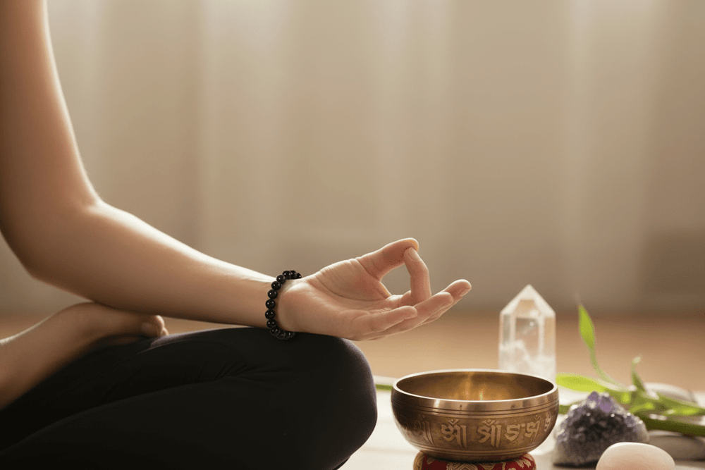 Black Obsidian Stretch Bracelet