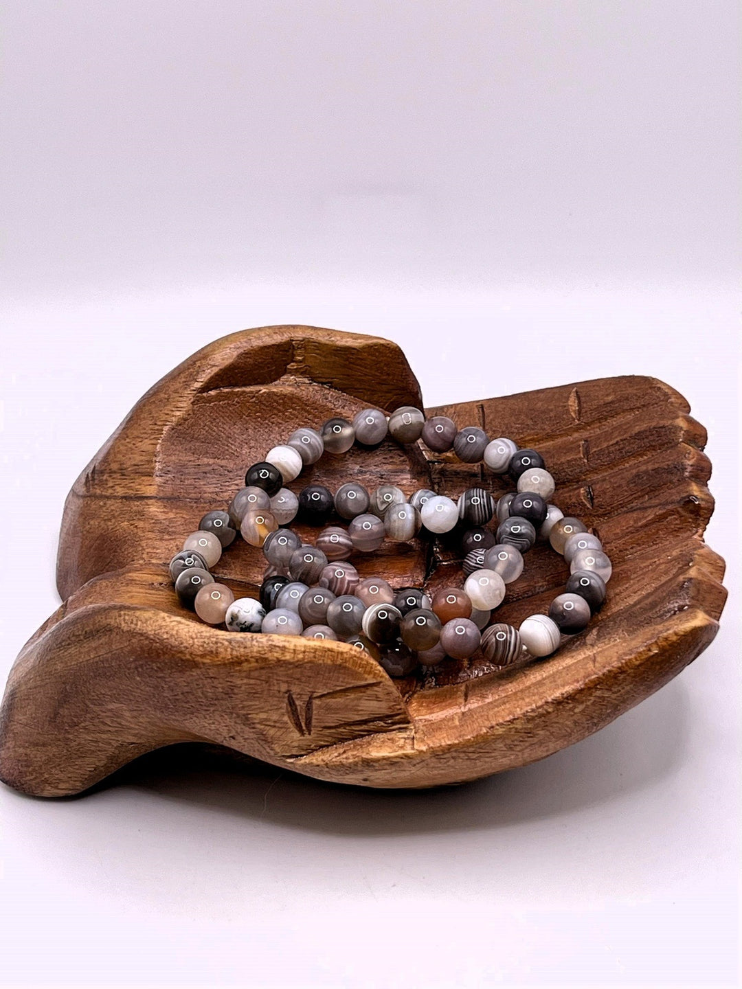 Botswana Agate Stretch Bracelet