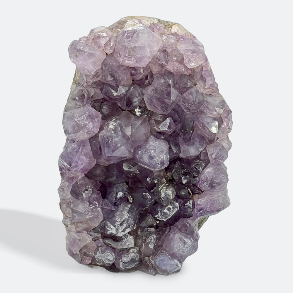 Amethyst Cluster LED Lamp