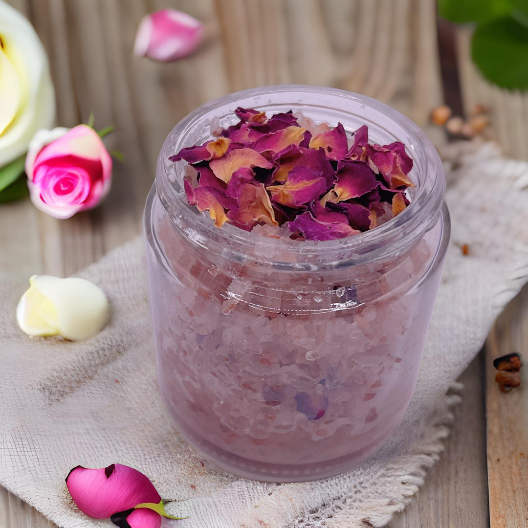 Rose Salt Body Scrub