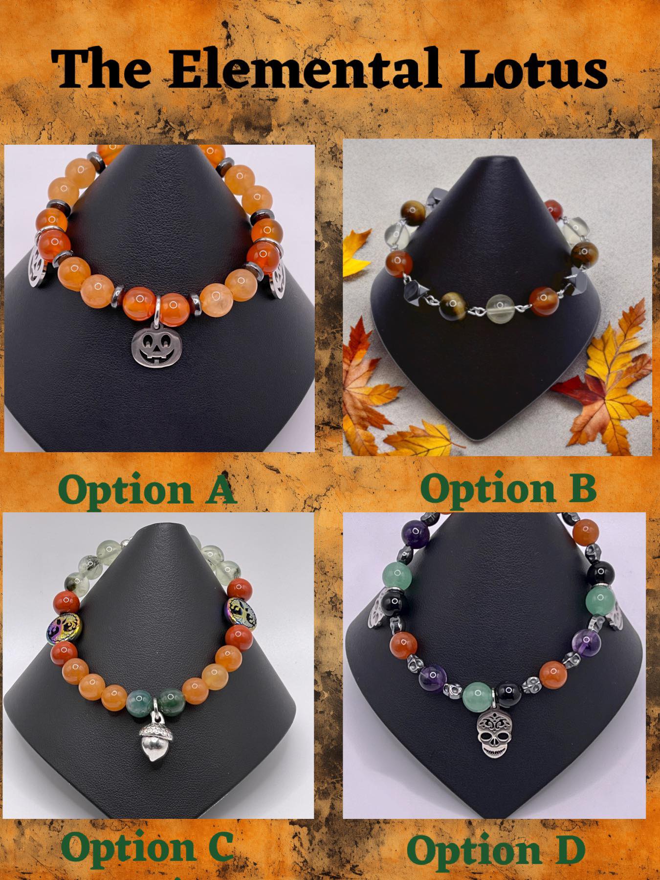 Custom Autumn Fall Bracelets