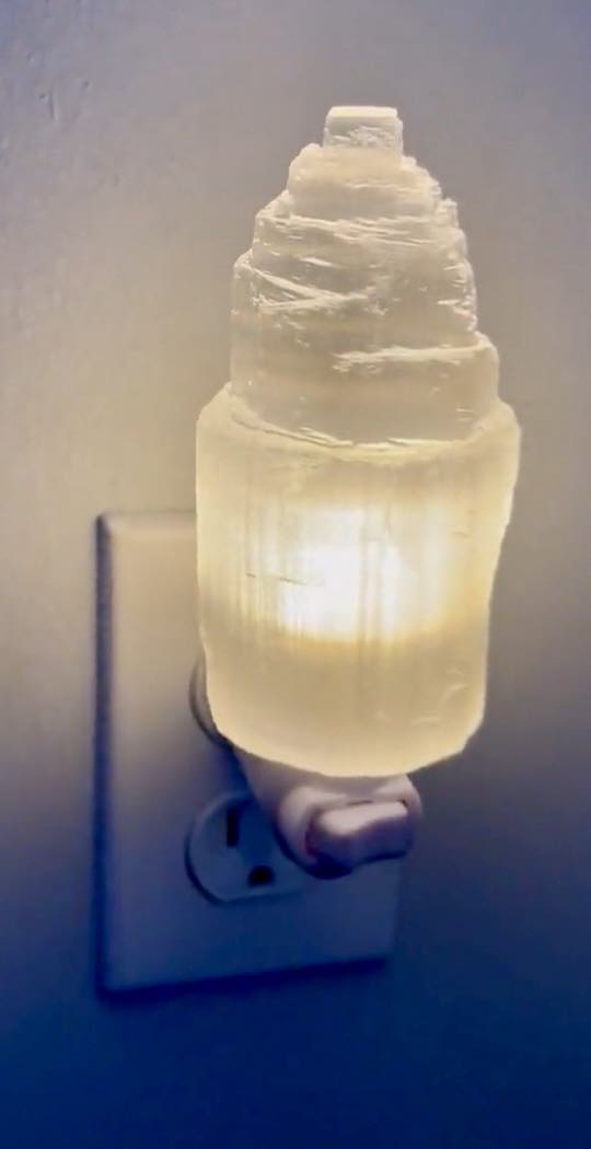 Selenite Electric Night Light