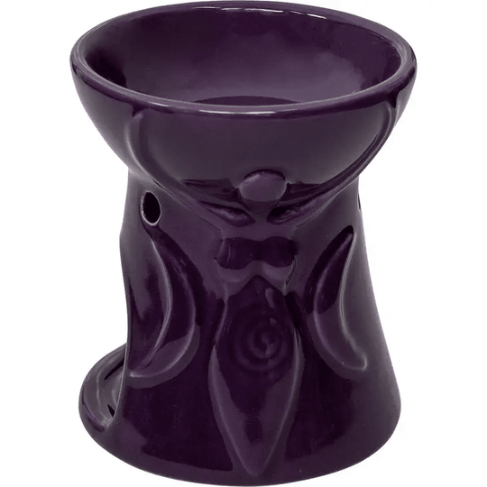 Ceramic Oil Burner - Moon Goddess