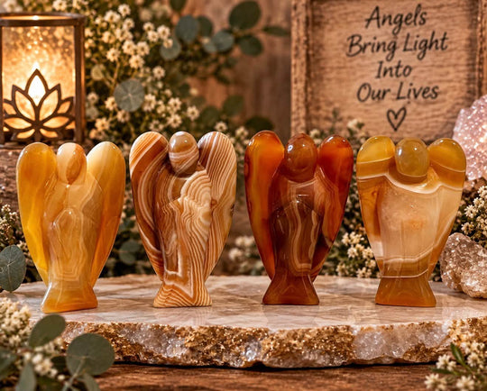 Angel Carvings 3"