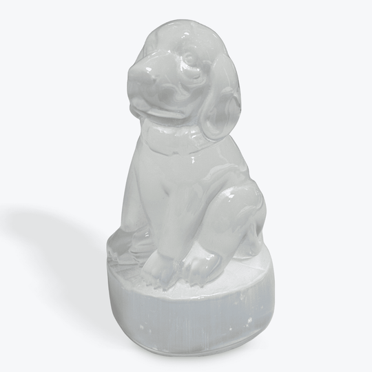 Selenite / Satin Spar Dog