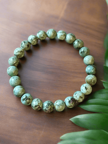 African Turquoise Stretch Bracelet