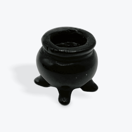 Hand Carved Cauldron / Sphere Holder