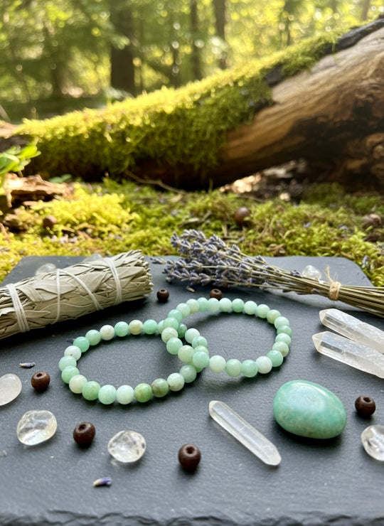 Chrysoprase Stretch Bracelet