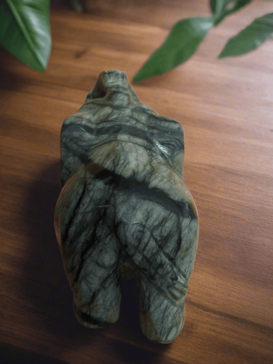 Nephrite Jade Elephants