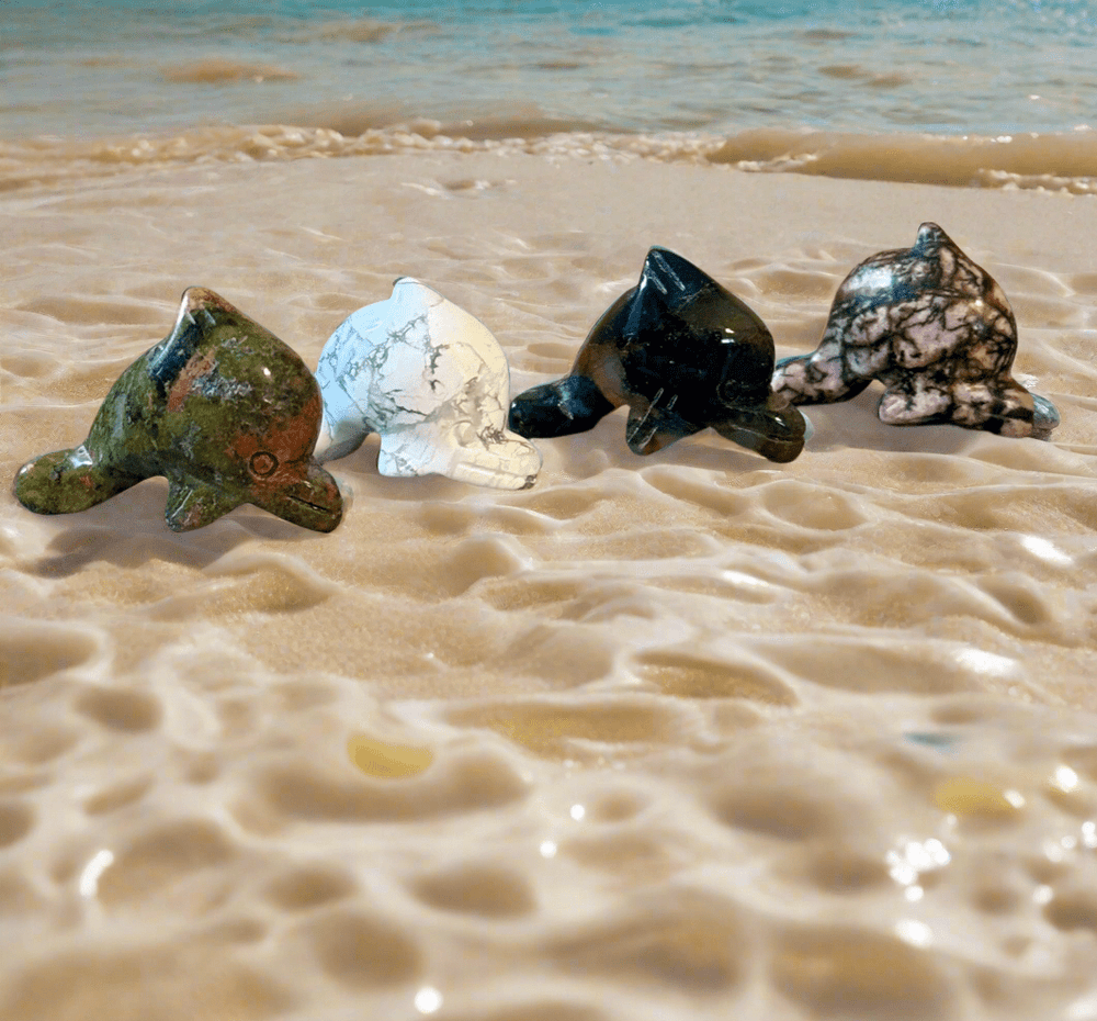 Mini Dolphin Carvings