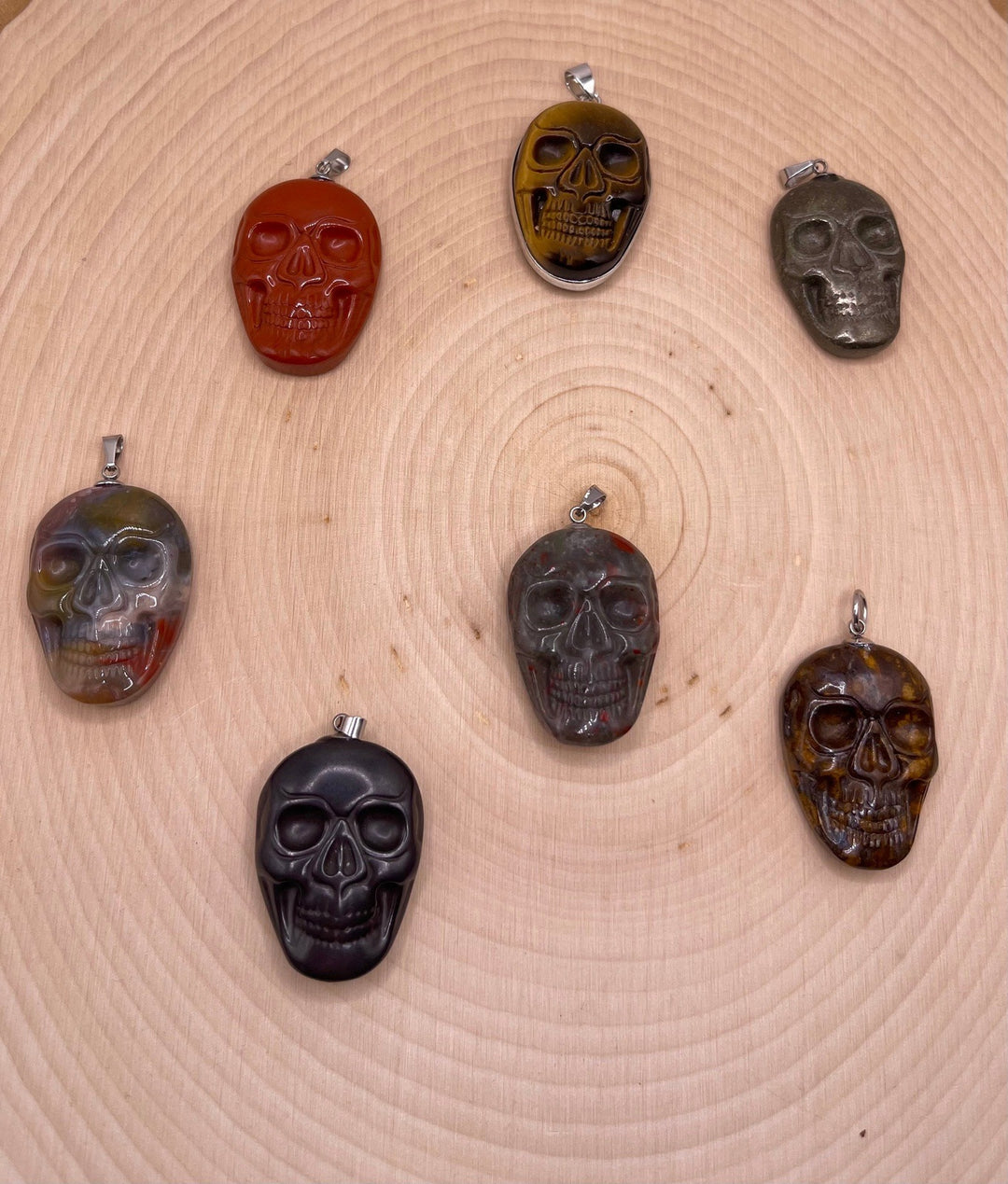 Crystal Skull Pendants