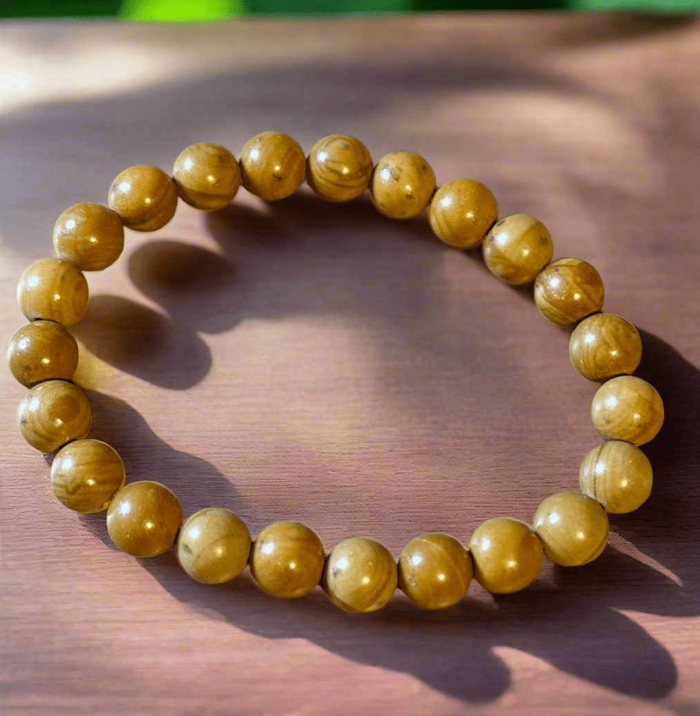 Yellow Mookaite Jasper Bracelet
