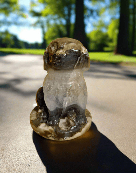 Volcano Agate Dog