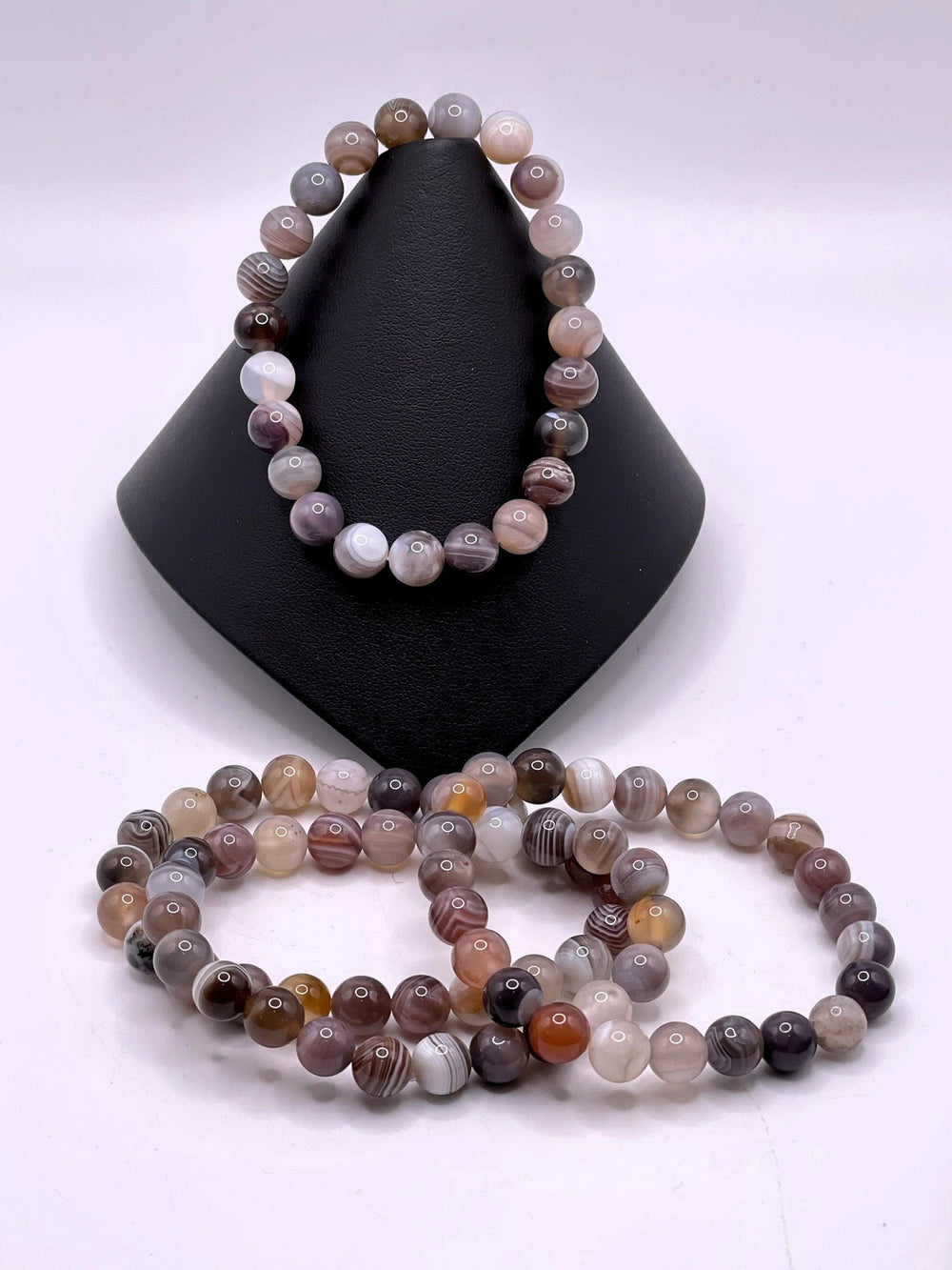 Botswana Agate Stretch Bracelet