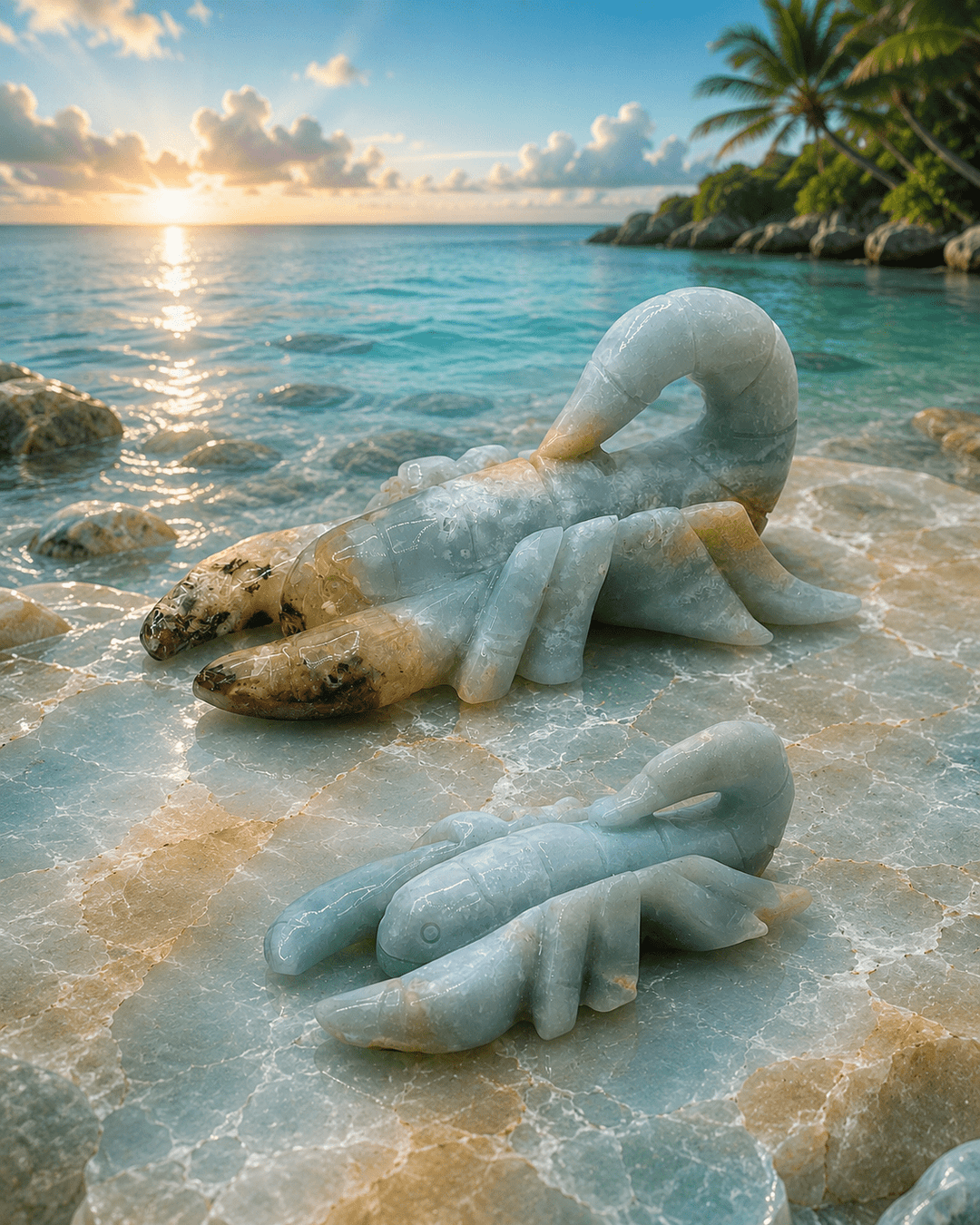 Caribbean Calcite Scorpions