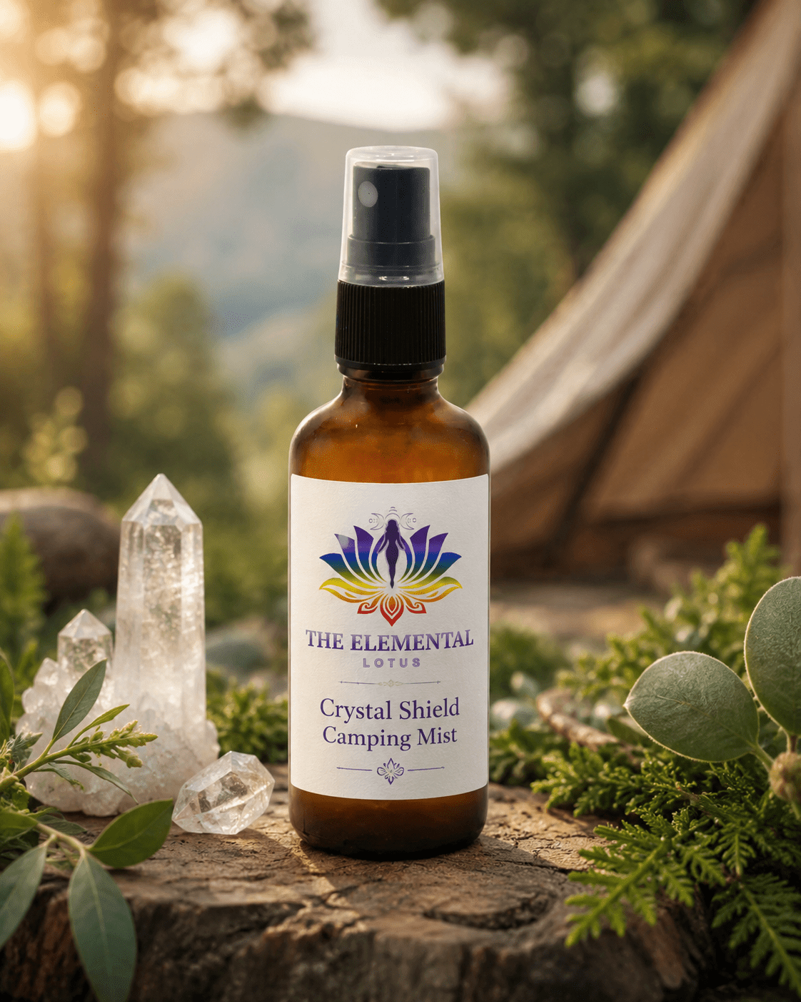 Crystal Shield Camping Mist