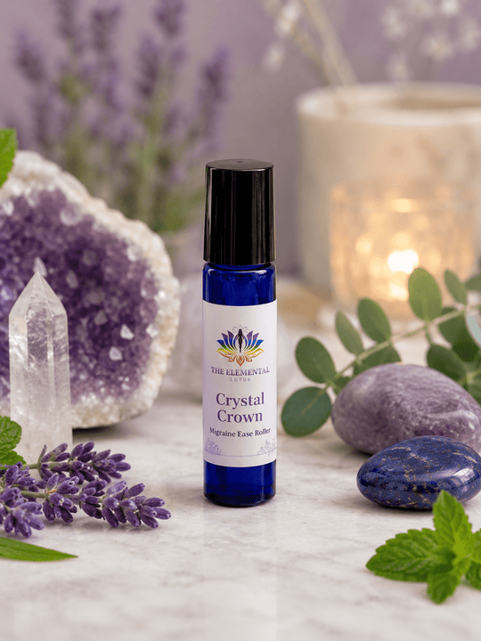 Crystal Crown Migraine Ease Roller