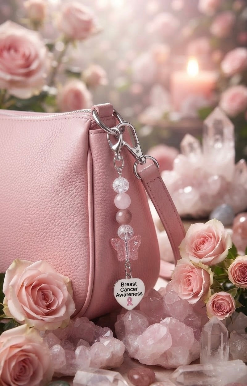 Unbreakable Bloom Breast Cancer Awareness Jewelry Set