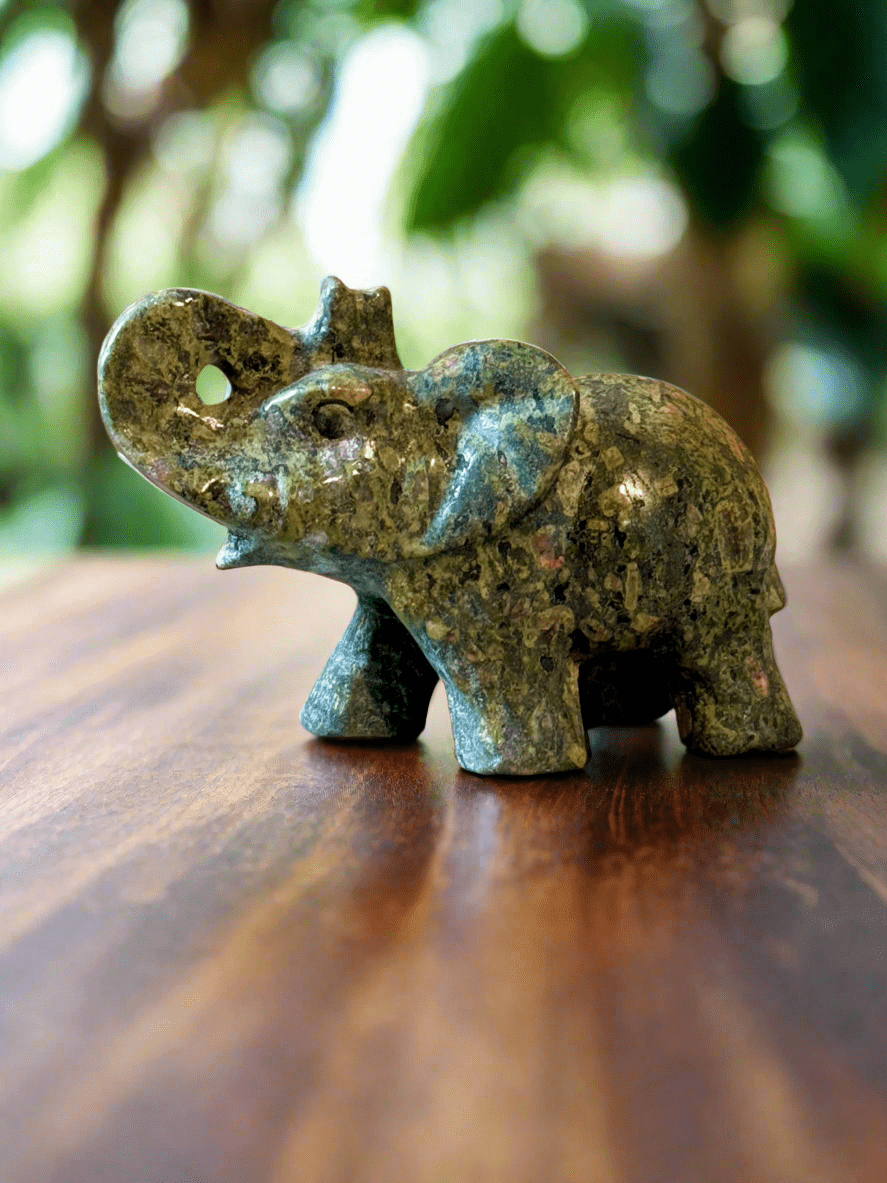 Rainforest Jasper Elephant
