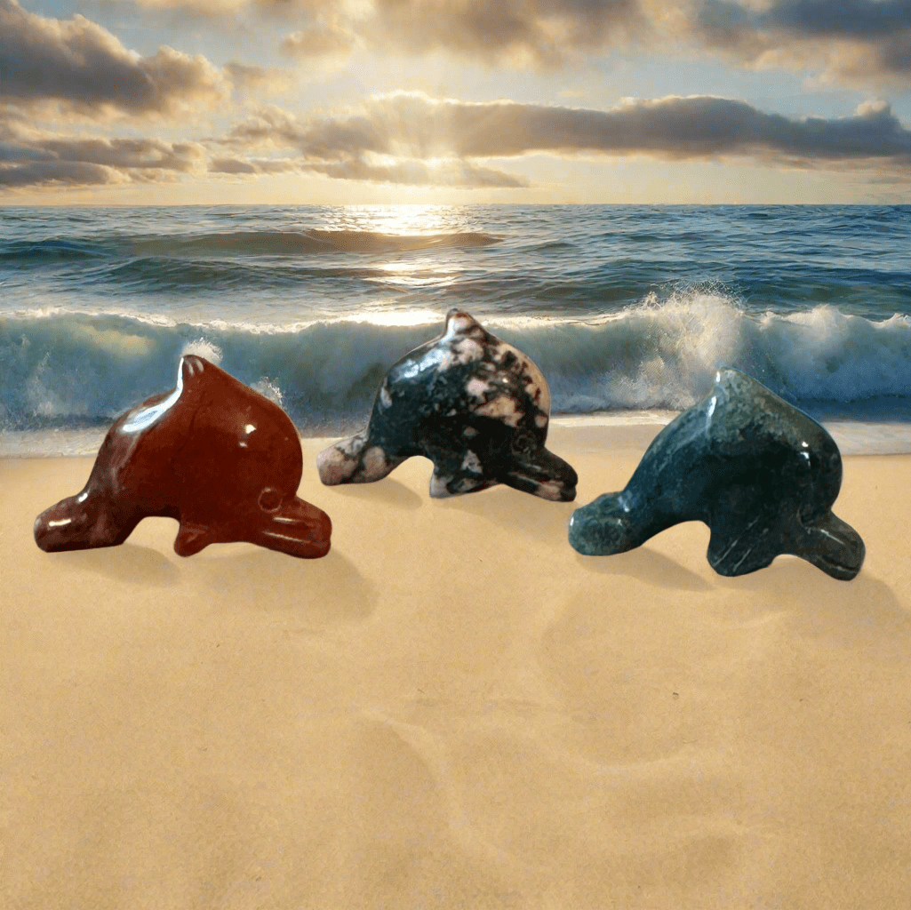Mini Dolphin Carvings