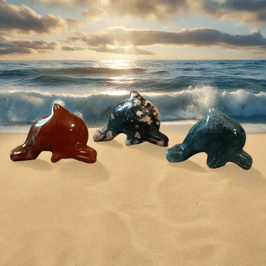 Mini Dolphin Carvings