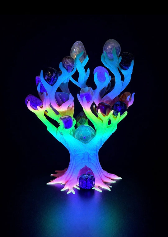 Tree of Life Guardian Mystical Crystal Display Stand