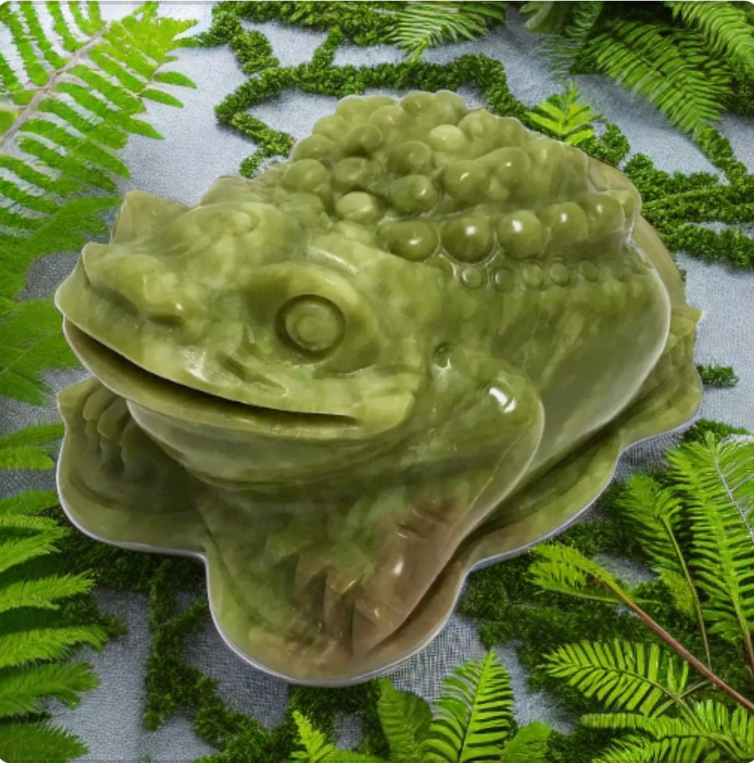 Nephrite Jade Frog