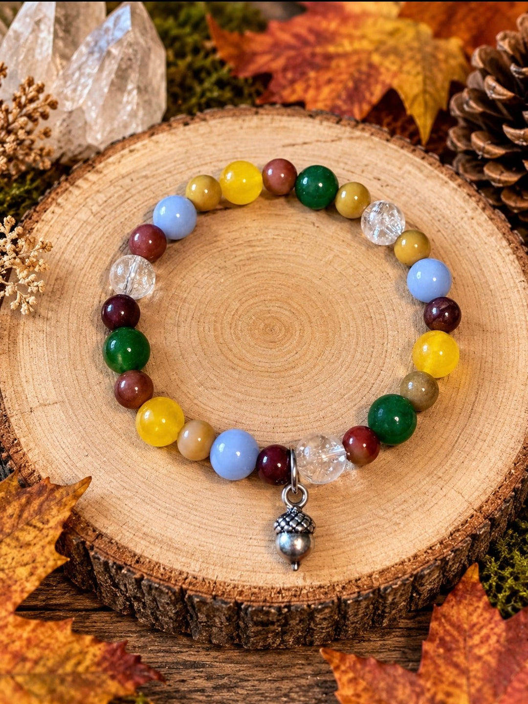 Autumn Wind Crystal Bracelet