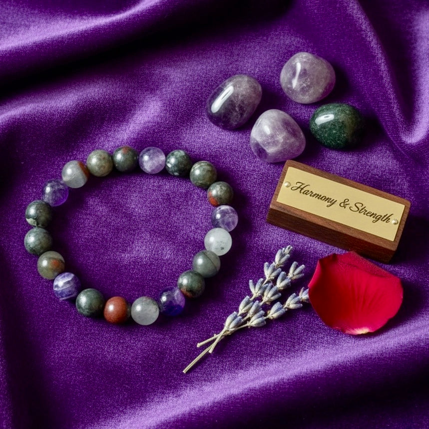 Harmony & Strength Stretch Bracelet