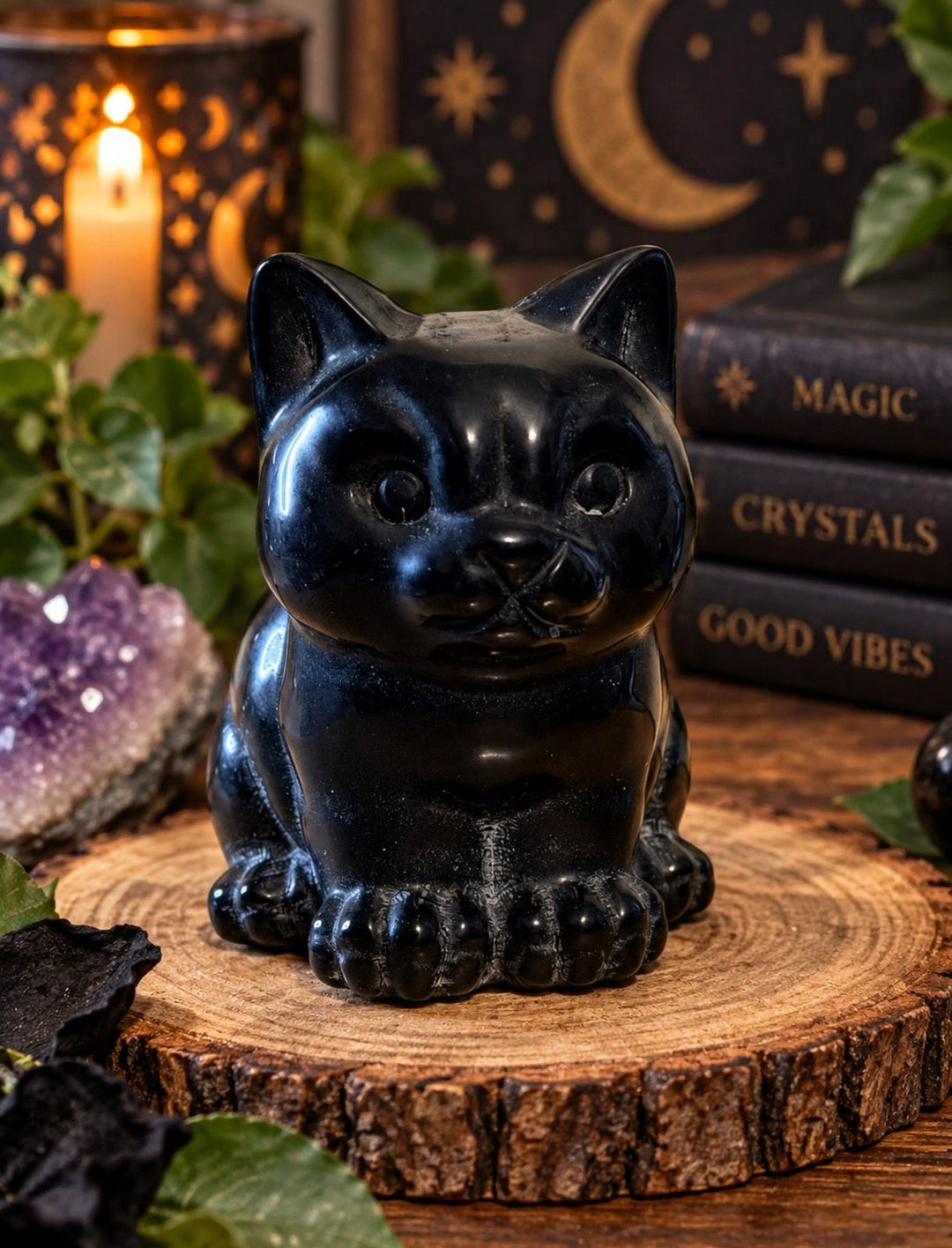 Black Obsidian Cat