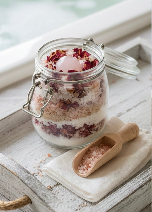 Radiant Rose Milk Bath Salt / Soak