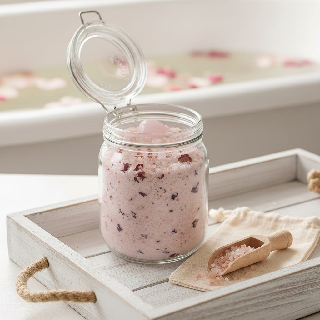 Radiant Rose Milk Bath Salt / Soak