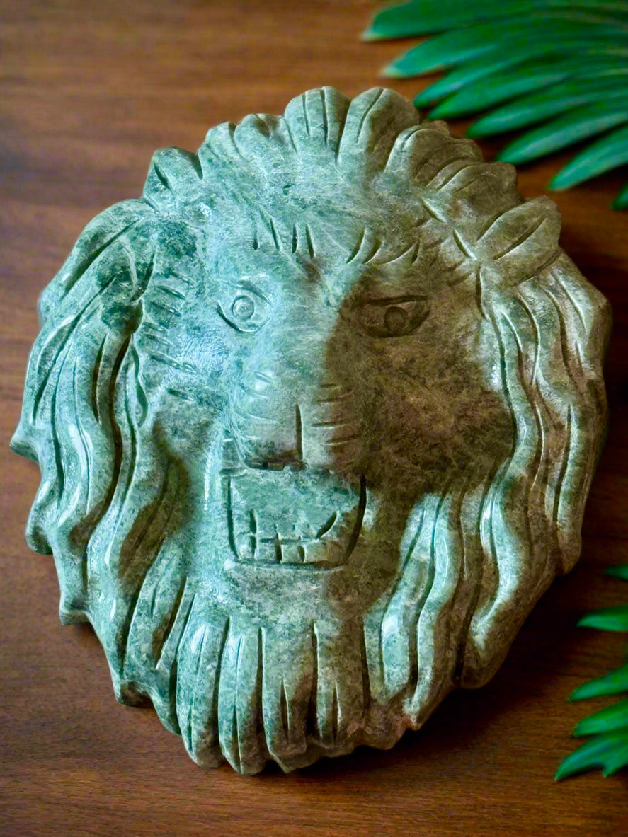 Jade Lion Head