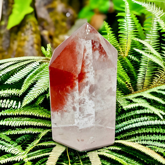 Cherry Quartz Tower / Point