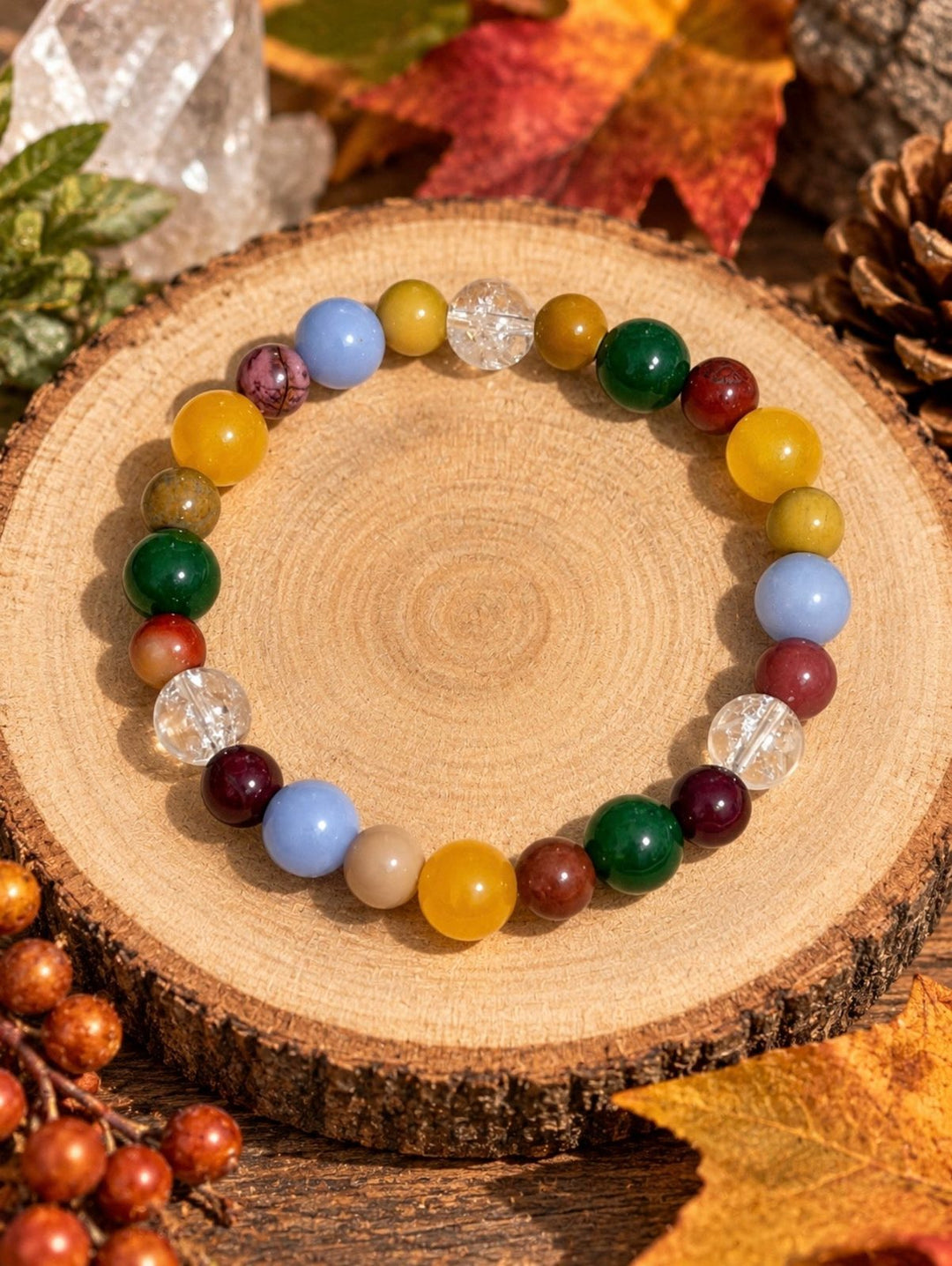 Autumn Wind Crystal Bracelet