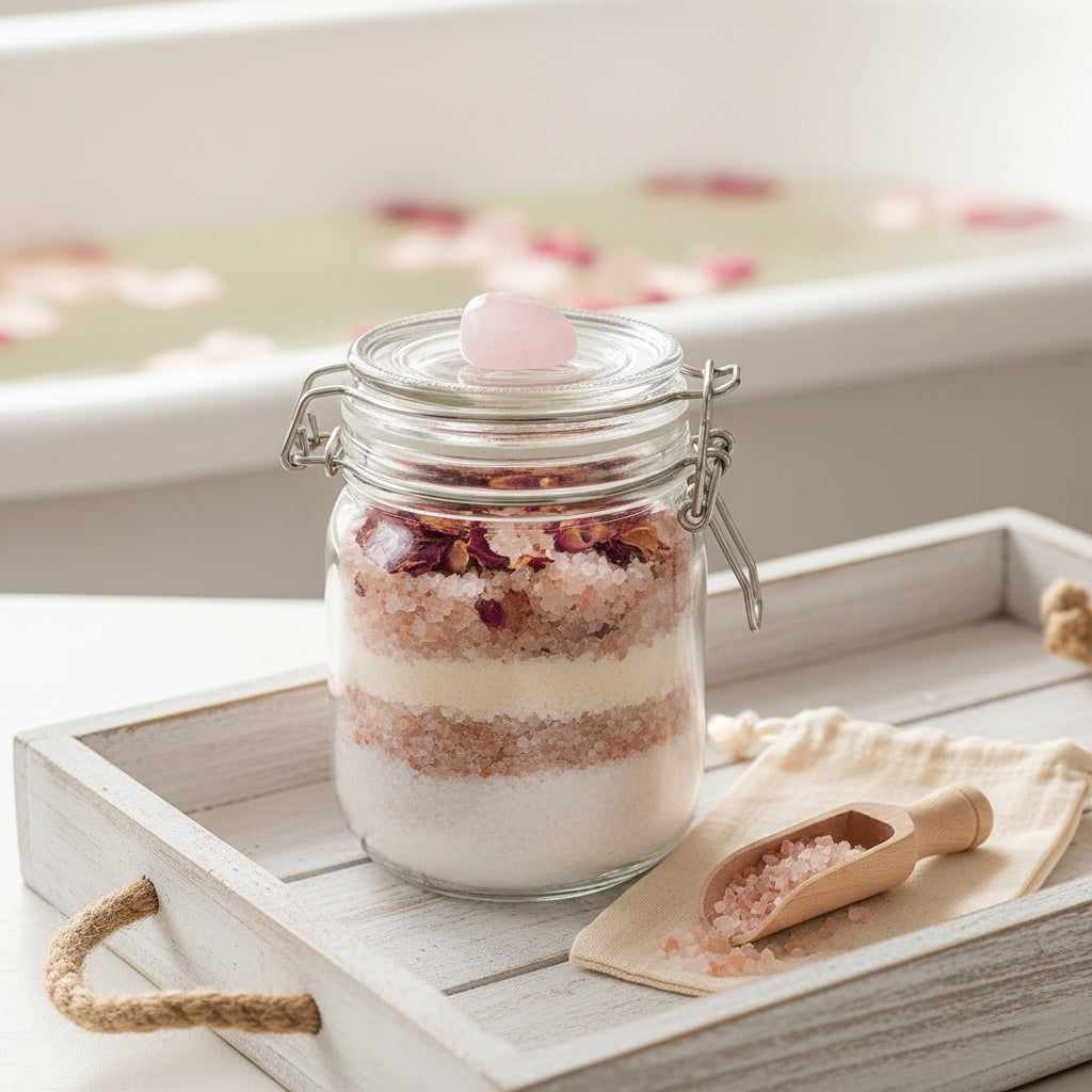 Radiant Rose Milk Bath Salt / Soak