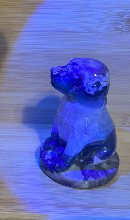 Volcano Agate Dog