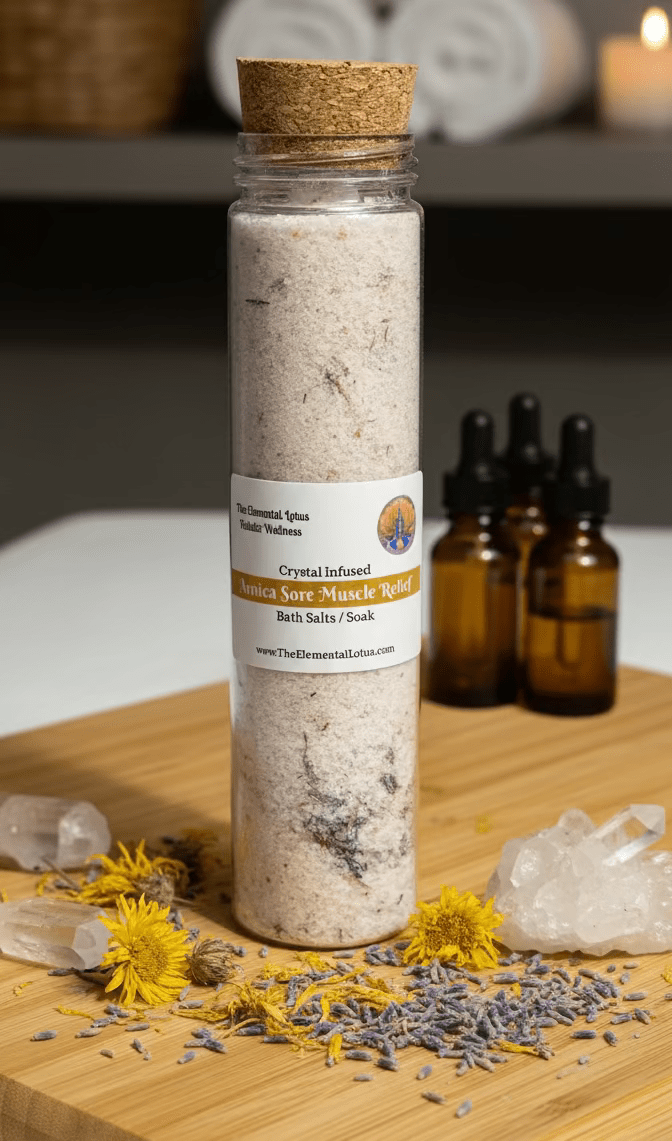 Arnica Sore Muscle Relief Bath Salt / Soak