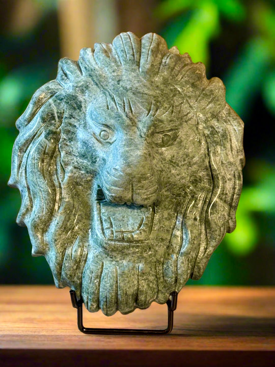 Jade Lion Head