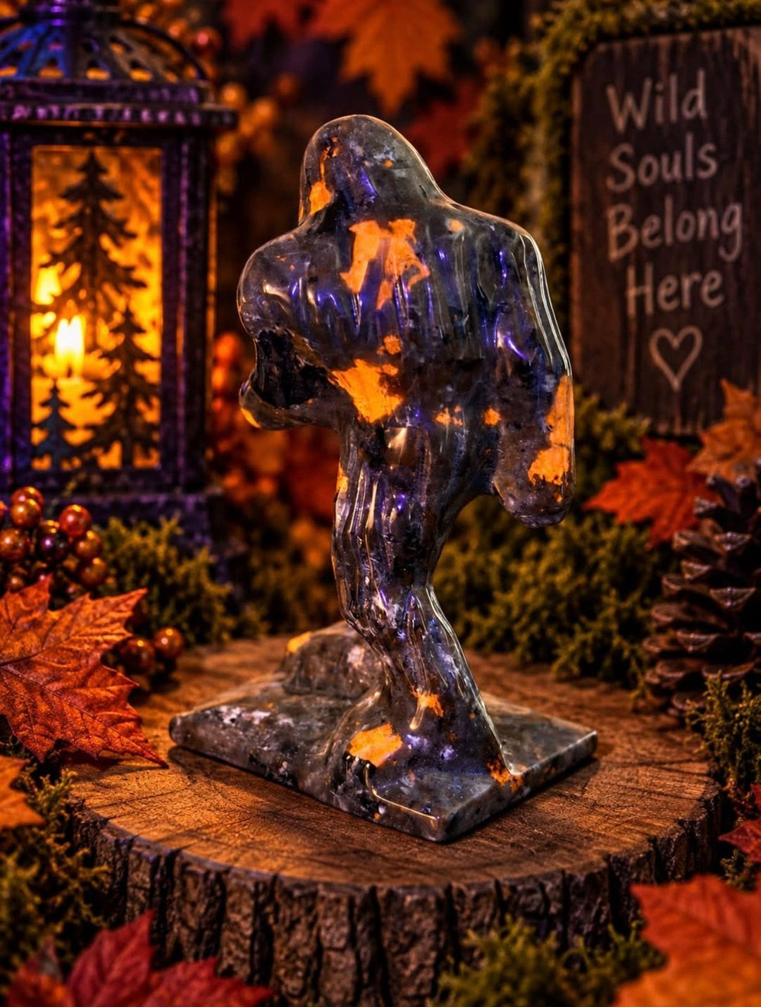 Sasquatch Crystal Carvings