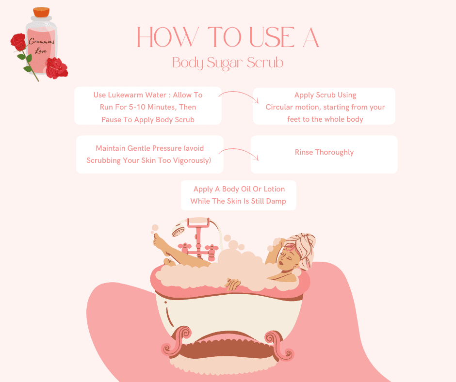 Rose Salt Body Scrub